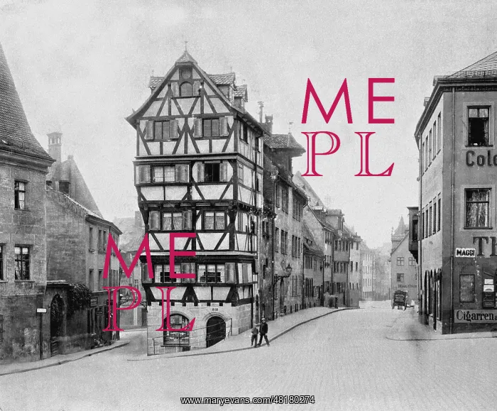 : Greenland House in Nuremberg, 1905 : Greenland House in Nuremberg, 1905
