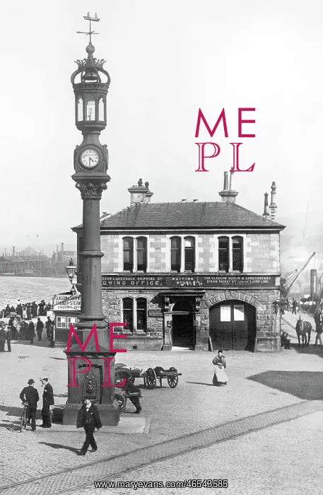 : Greenock, the Booking Office 1897 : Greenock, the Booking Office 1897