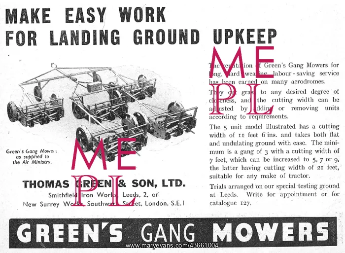 : Greens Gang Mowers For Airfields : Greens Gang Mowers For Airfields