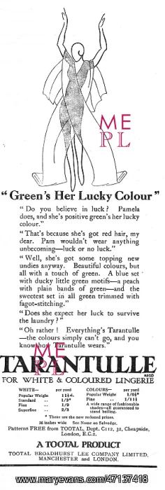 : Green's her lucky colour : Green's her lucky colour