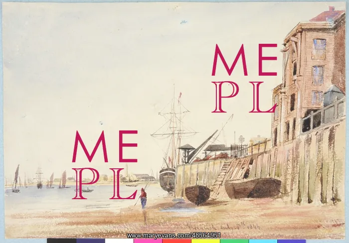 : Greenwich (1846). Moore, James 1819 - 1883 : Greenwich (1846). Moore, James 1819 - 1883