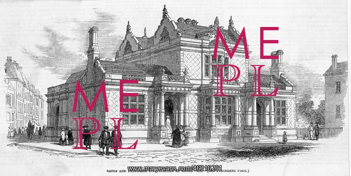 : Greenwich Baths 1851 : Greenwich Baths 1851