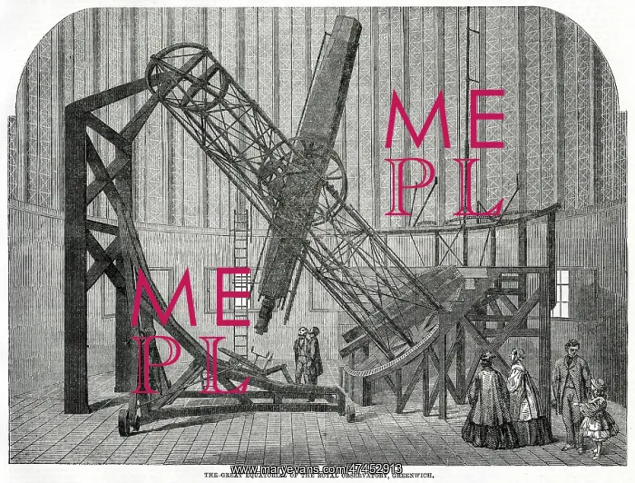 : Greenwich Observatory - Great Equatorial 1861 : Greenwich Observatory - Great Equatorial 1861