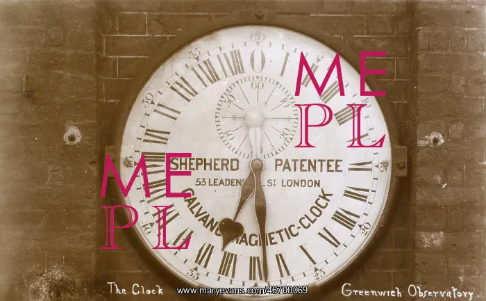: Greenwich Observatory, Greenwich, London - Magnetic Clock : Greenwich Observatory, Greenwich, London - Magnetic Clock