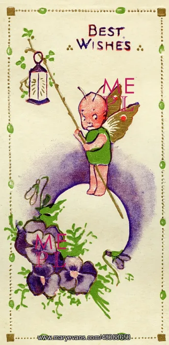  : Greetings card, Best Wishes