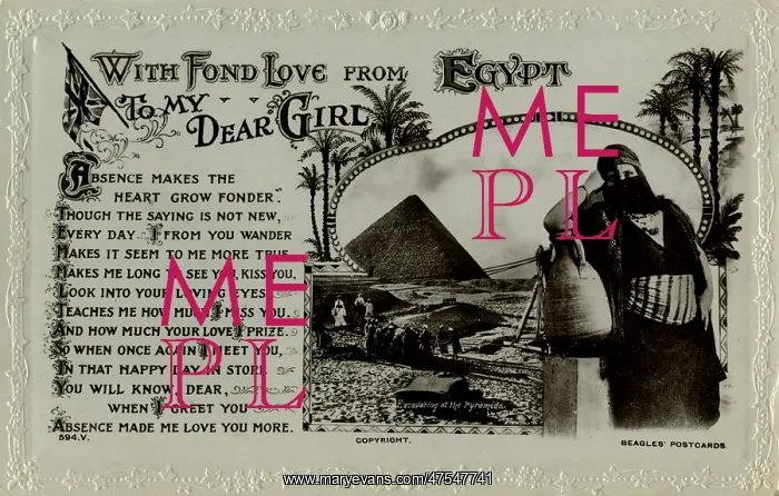 : Greetings card from Egypt : Greetings card from Egypt