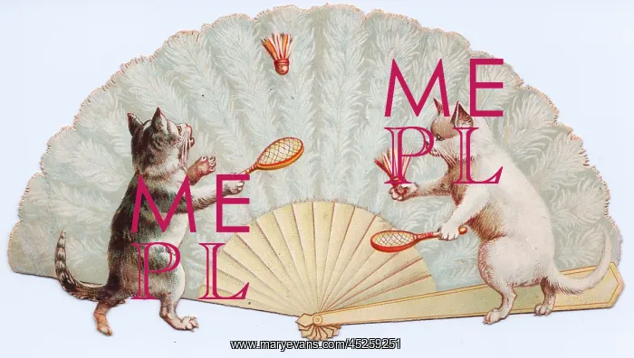 : Greetings card in the form of a fan : Greetings card in the form of a fan