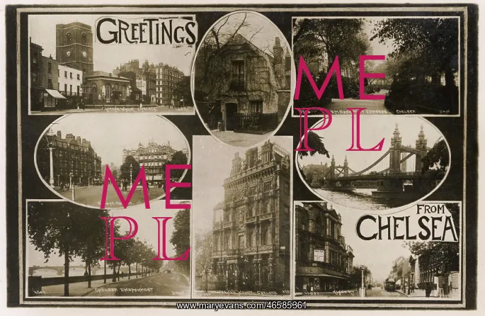 : Greetings from Chelsea - London : Greetings from Chelsea - London