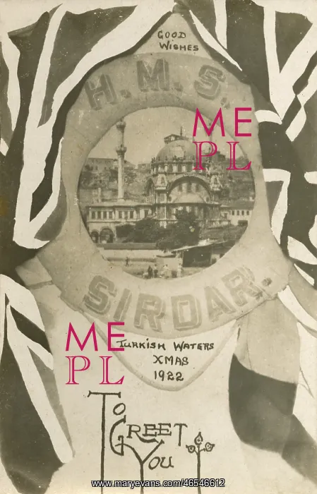 : Greetings from HMS Sirdar - Istanbul : Greetings from HMS Sirdar - Istanbul