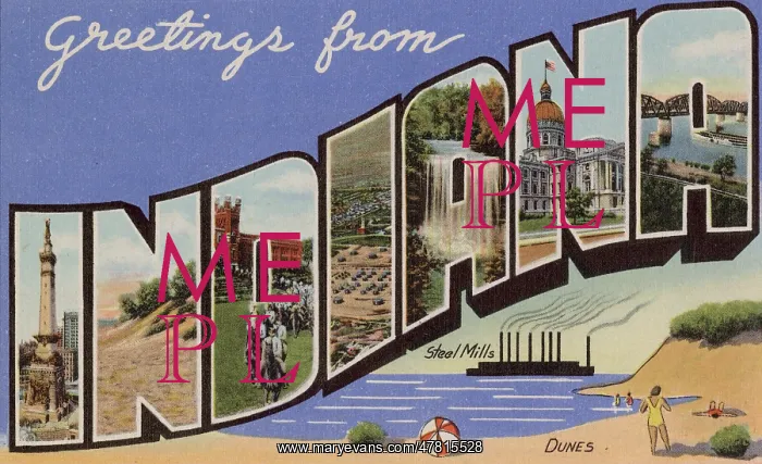 : Greetings from Indiana, USA : Greetings from Indiana, USA