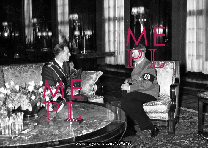 : Gregor Grafencu with Adolf Hitler : Gregor Grafencu with Adolf Hitler