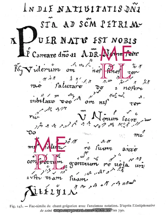  : Gregorian chant, 790