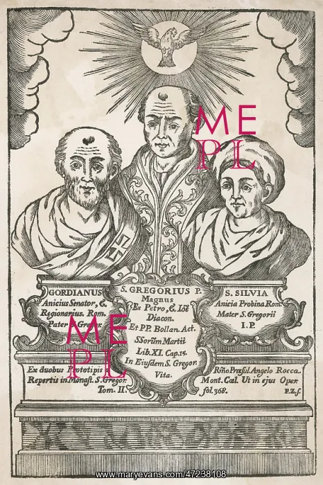 : GREGORIUS I & PARENTS : GREGORIUS I & PARENTS