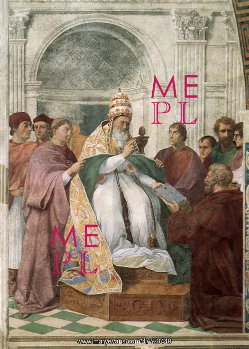 : Gregory IX Approves the Decretals, by Raphael : Gregory IX Approves the Decretals, by Raphael