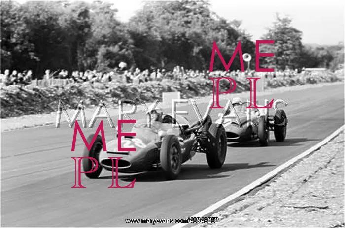 : Gregory in Maserati Brands Hatch, England : Gregory in Maserati Brands Hatch, England