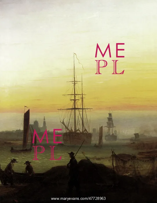 : Greifwald Harbour, by Caspar David Friedrich : Greifwald Harbour, by Caspar David Friedrich