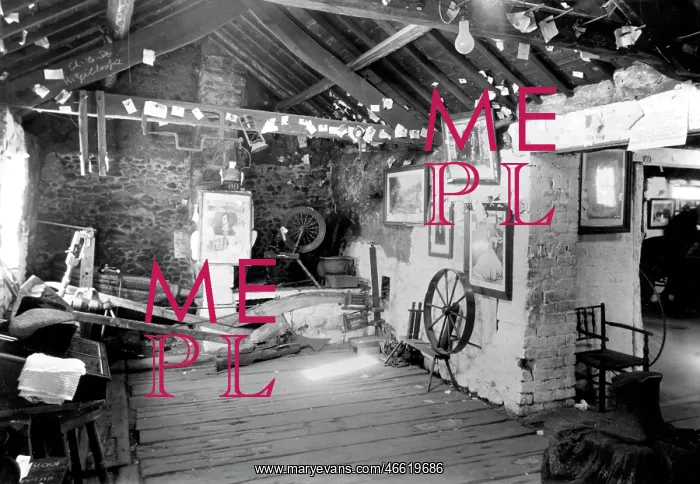  : Gretna Green, Old Smithy interior c1955