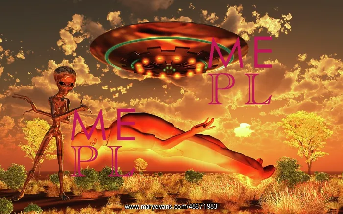  : Grey aliens abducting a human male