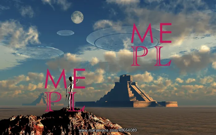  : Grey Aliens signaling their flying saucers as