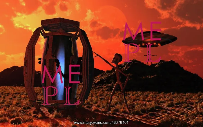 : Grey Aliens tending to a storage container used to ? : Grey Aliens tending to a storage container used to ?