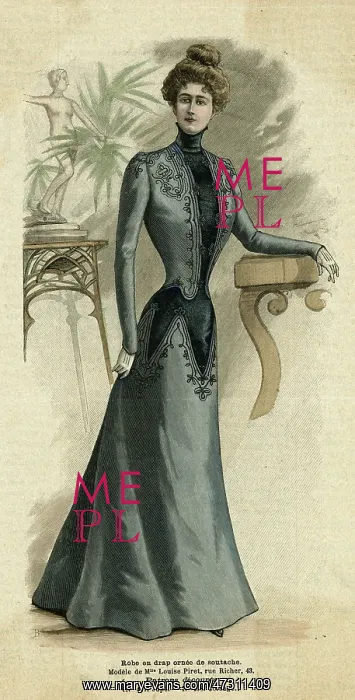  : Grey Dress - Soutache 1899
