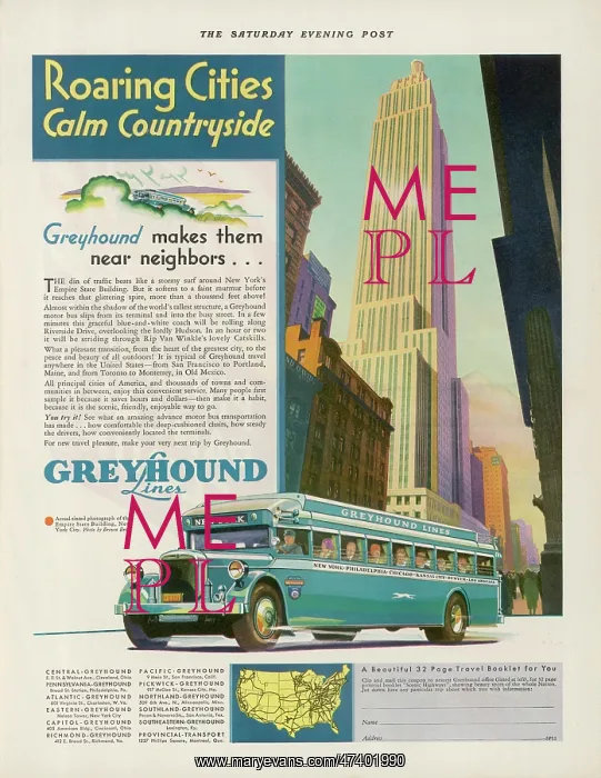 : GREYHOUND COACH 1931 : GREYHOUND COACH 1931