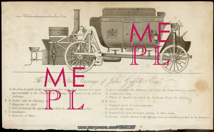 : GRIFFITH STEAM CARRIAGE : GRIFFITH STEAM CARRIAGE