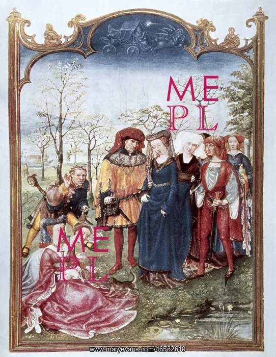 : Grimani Breviary. 16th c. Scene of a wedding : Grimani Breviary. 16th c. Scene of a wedding