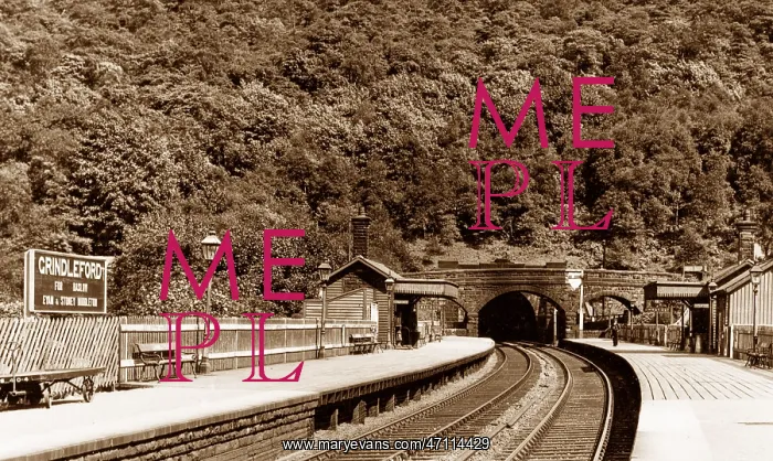  : Grindleford Railway Station and Tunnel