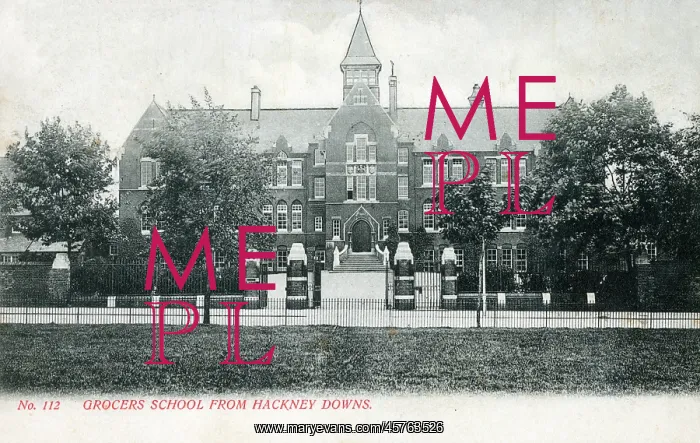 : The Grocer's School viewed from Hackney Downs - North London : The Grocer's School viewed from Hackney Downs - North London