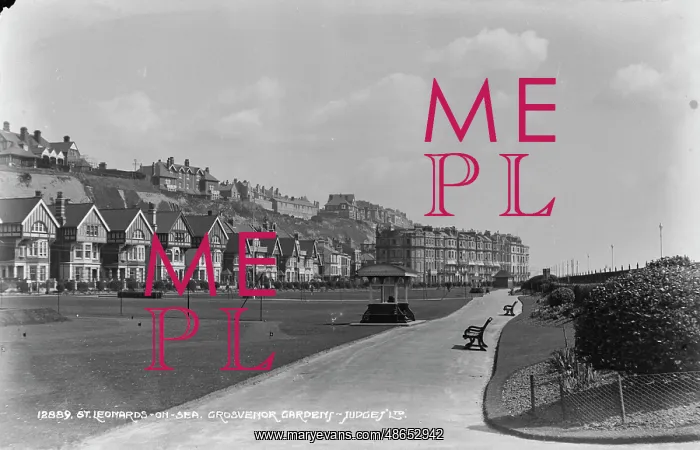 : Grosvenor Gardens in St. Leonards-on-Sea : Grosvenor Gardens in St. Leonards-on-Sea