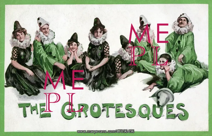  : The Grotesques, pierrot troupe