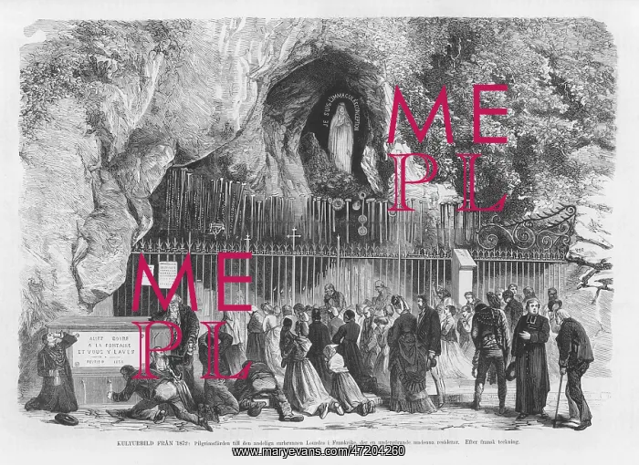 : THE GROTTO IN 1875 : THE GROTTO IN 1875
