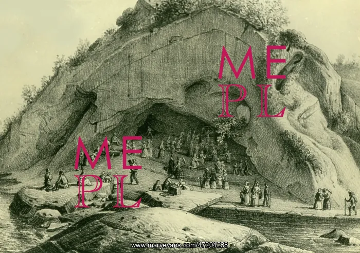 : THE GROTTO, OCT 1858 : THE GROTTO, OCT 1858