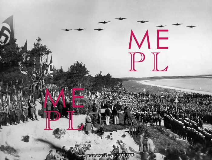 : Groundbreaking ceremony of the KdF beach resort Ruegen, 1936 : Groundbreaking ceremony of the KdF beach resort Ruegen, 1936