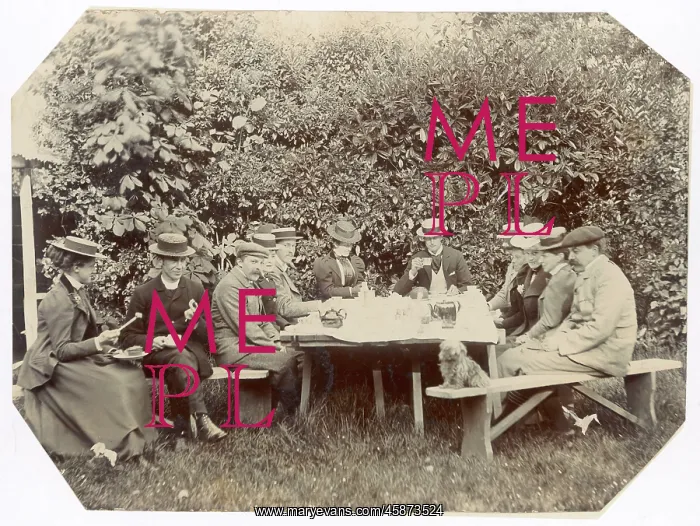 : GROUP AFTERNOON TEA 1904 : GROUP AFTERNOON TEA 1904