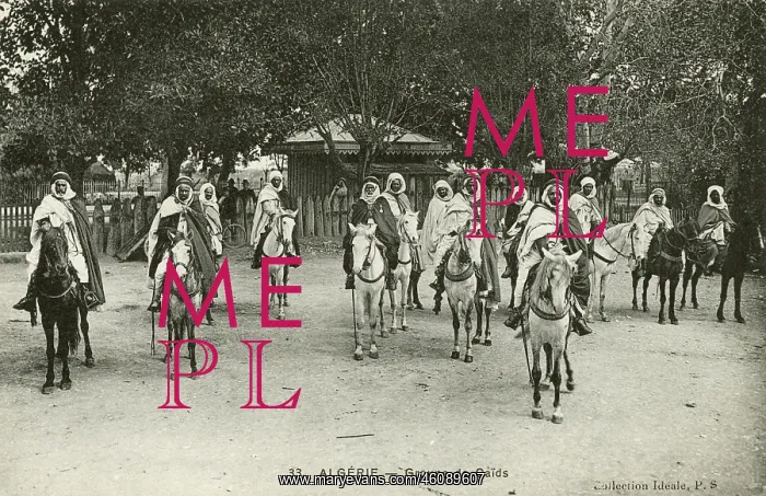 : A group of Algerian Caids : A group of Algerian Caids