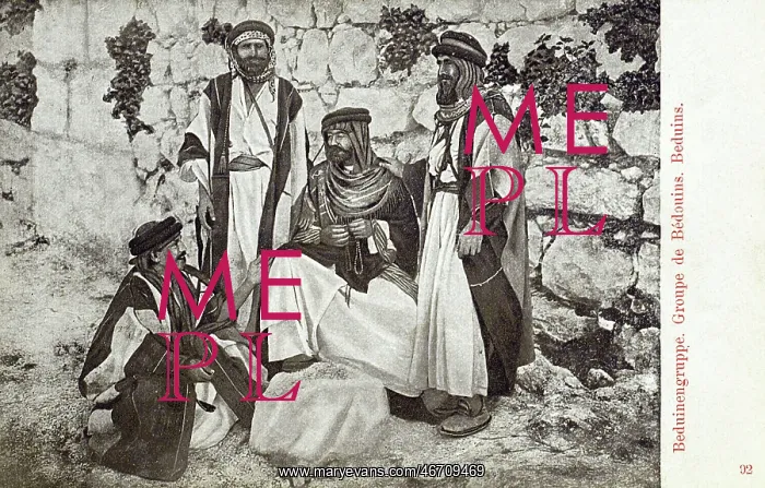  : Group of Bedouin men - Syria