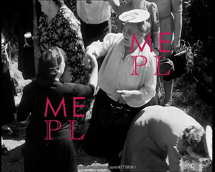 : A Group of British Women Dancing By a Grass : A Group of British Women Dancing By a Grass