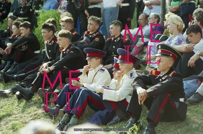 : Group of cadets from different countries visit Russia : Group of cadets from different countries visit Russia