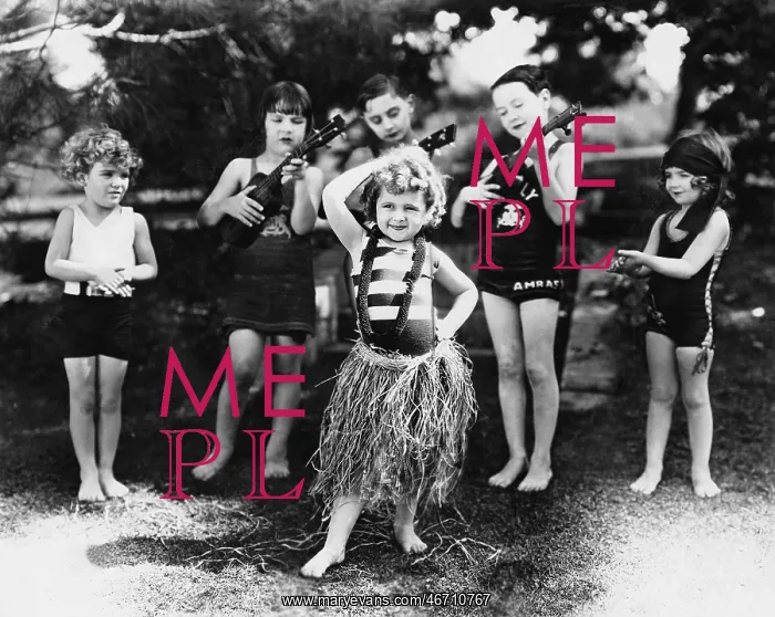 : Group of children performing with instruments and : Group of children performing with instruments and