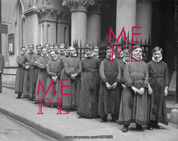 : A GROUP OF CHOIRBOYS : A GROUP OF CHOIRBOYS