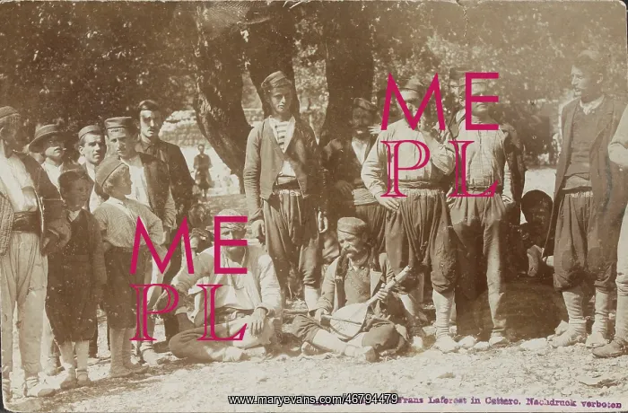 : Group of Croatians from Kotor : Group of Croatians from Kotor