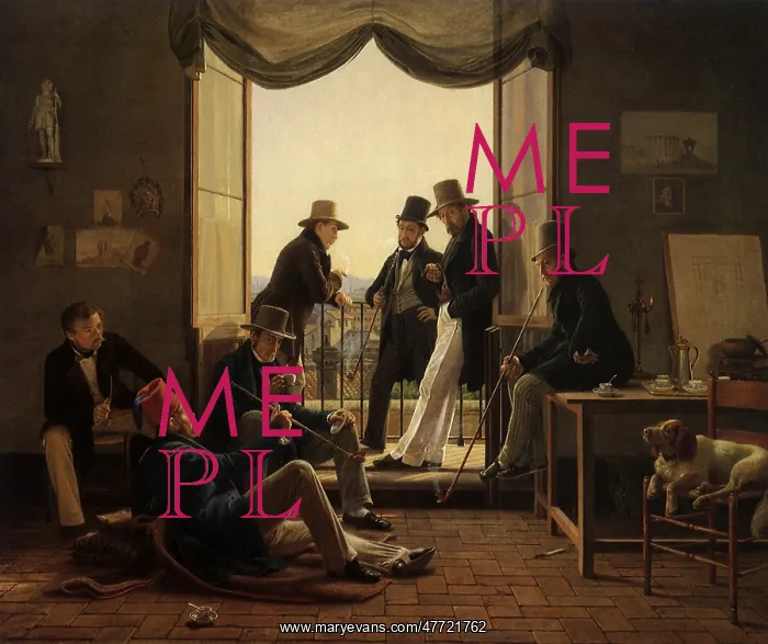  : A Group of Danish Artists in Rome