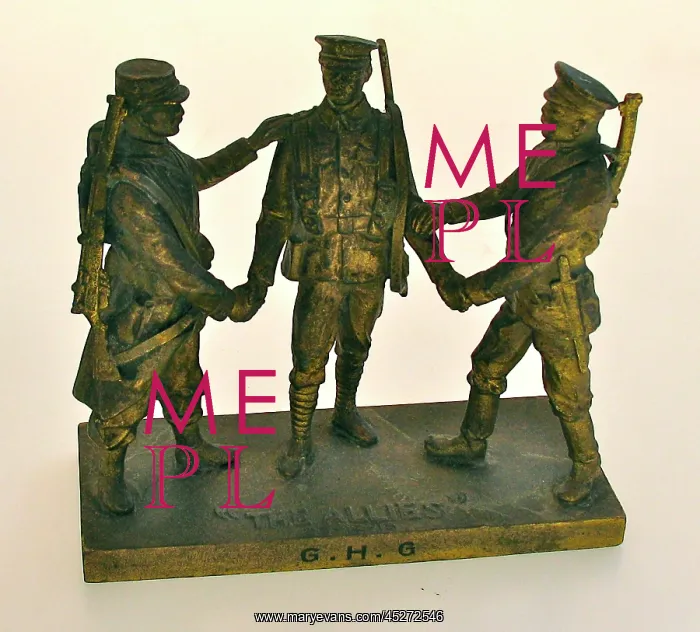 : A group entitled The Allies : A group entitled The Allies