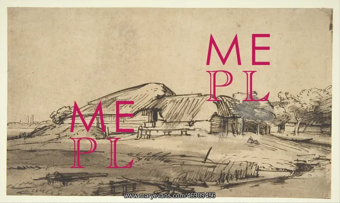 : Group of Farm Buildings, ca. 1648-52 : Group of Farm Buildings, ca. 1648-52