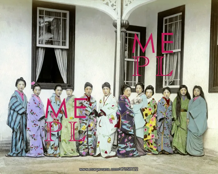 : Group of geishas, Japan : Group of geishas, Japan