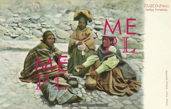 : A group of indigenous Indians - Cuzco, Peru : A group of indigenous Indians - Cuzco, Peru