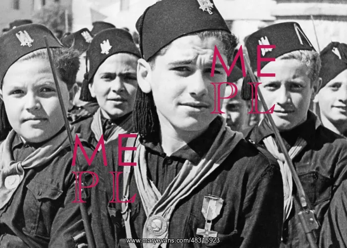  : Group of Italian Balilla Boys, c. 1935