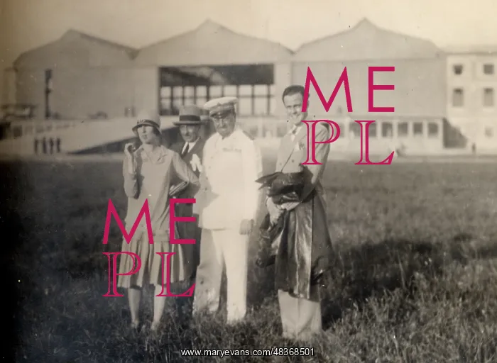  : Group at Littorio Airport, Italy
